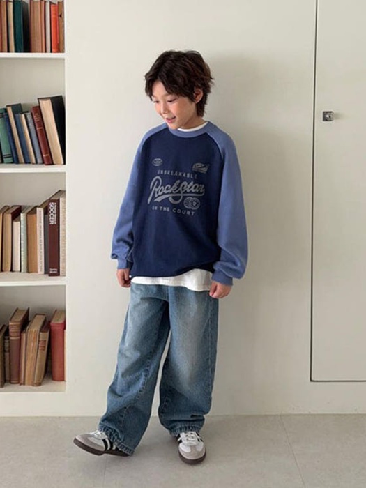 Winter Cut Fleece Denim Pants