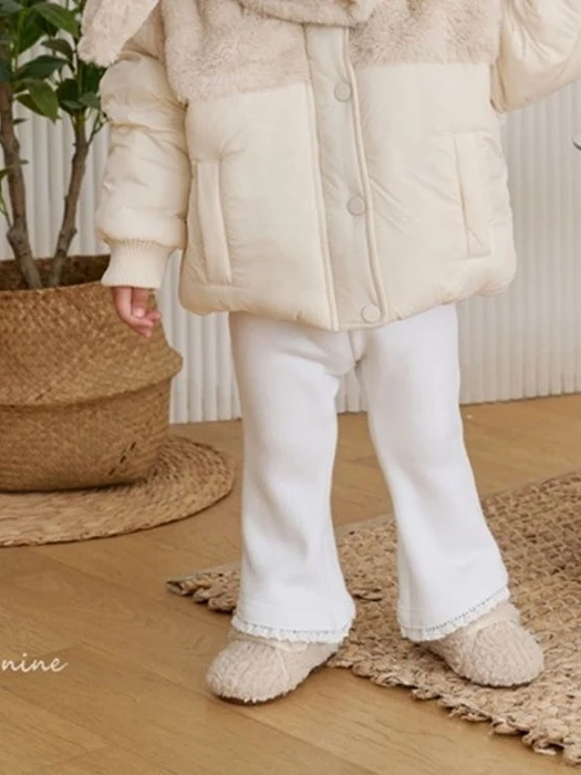 Frill Fleece Flare Pants Frill Fleece Flare Pants