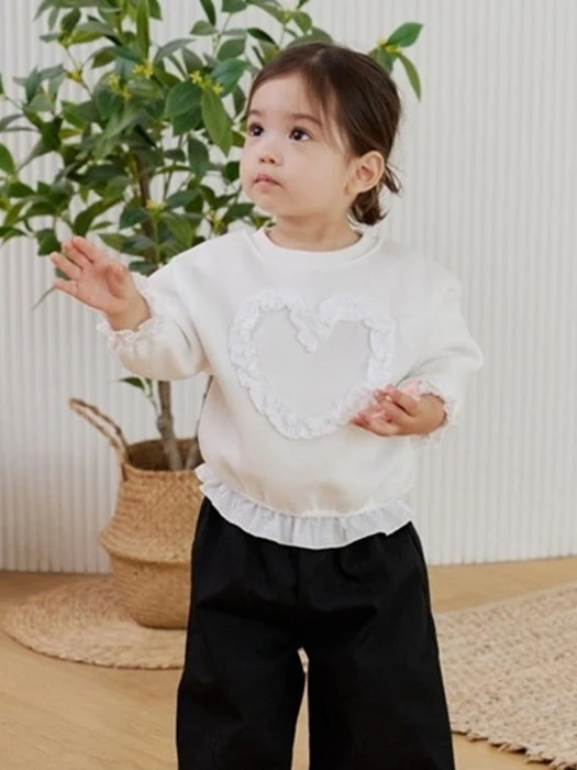 Heart Frill Sweatshirt Heart Frill Sweatshirt