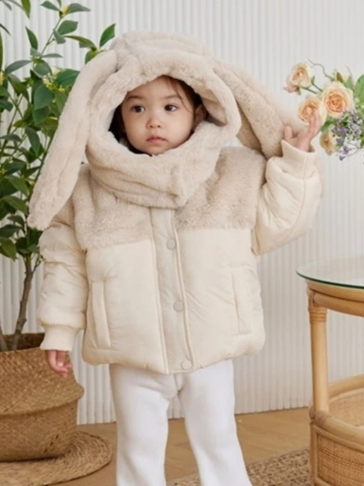 Bunny Hooded Padding