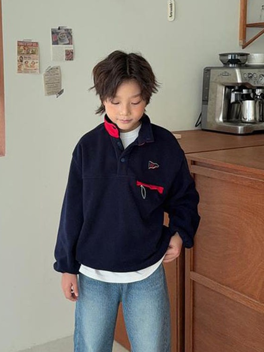 Glossy Fleece Anorak