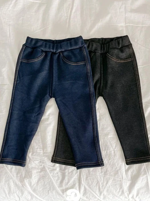 Brushed Denim Time Jeggings