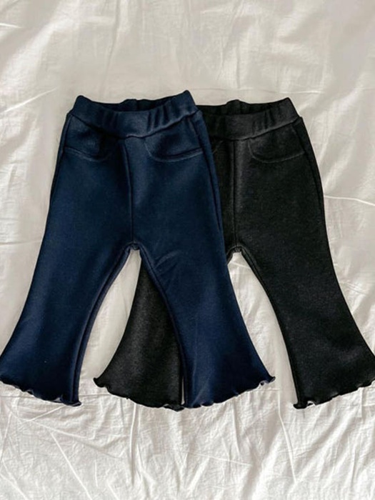 Brushed Denim Bootcut Jeggings