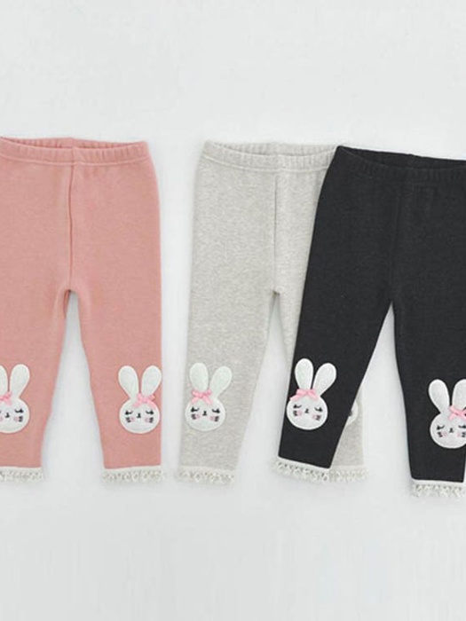 Brushed Fleece Bunny Leggings