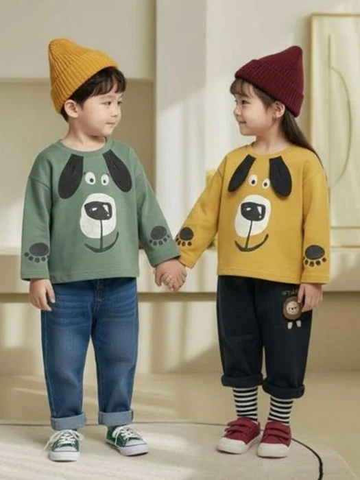 3D Ear Puppy Tee