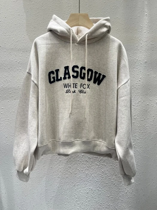 Glass Boucle Hoodie