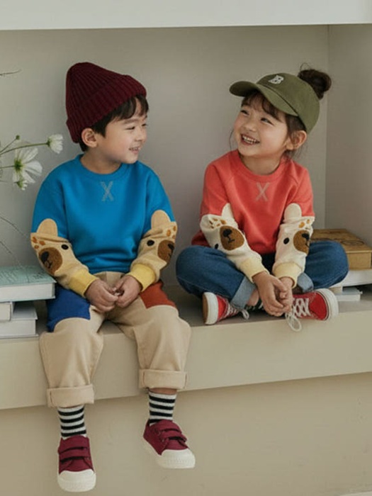 Boucle Bear Raglan Tee
