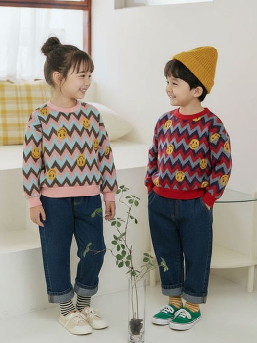 Knit Smile Tee