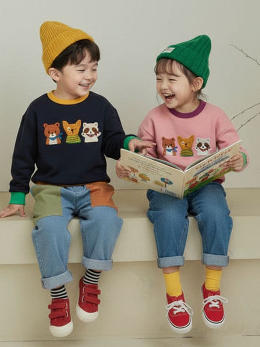 Three Friends Boucle Tee