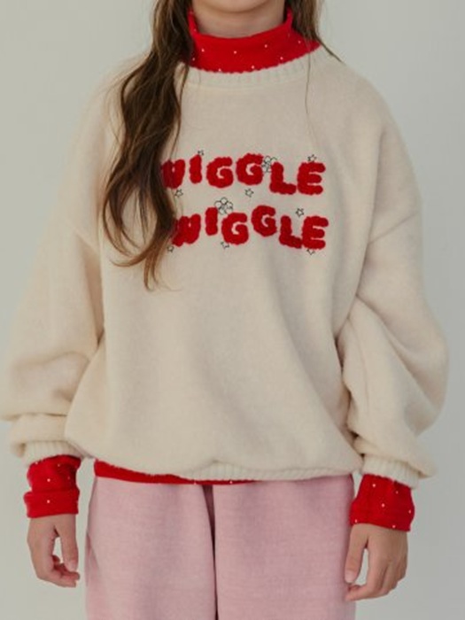 Wiggle Knit Sweatshirt
