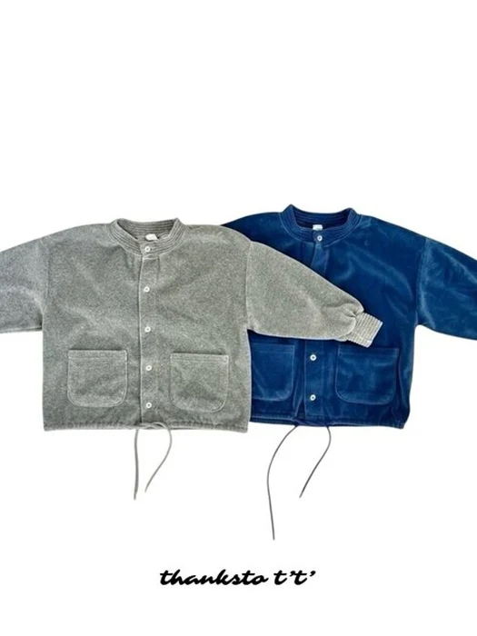 Velour Zip-up Velour Zip-up