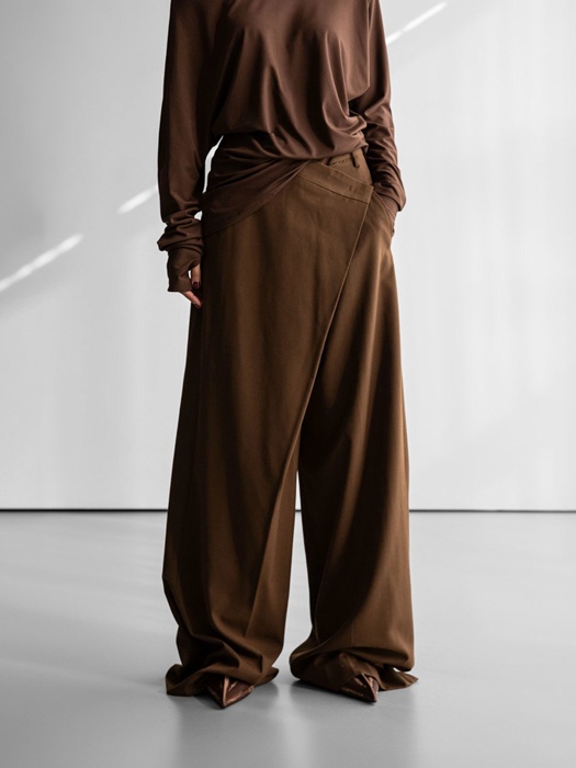Pintuck Wide Maxi Trousers Pintuck Wide Maxi Trousers