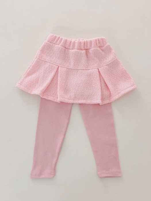 Tweed Skirted Leggings