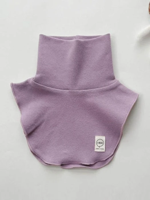 Peach Basic Fake Turtleneck