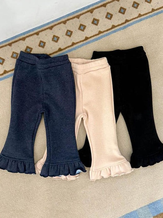 Mink Frill Bootcut Pants