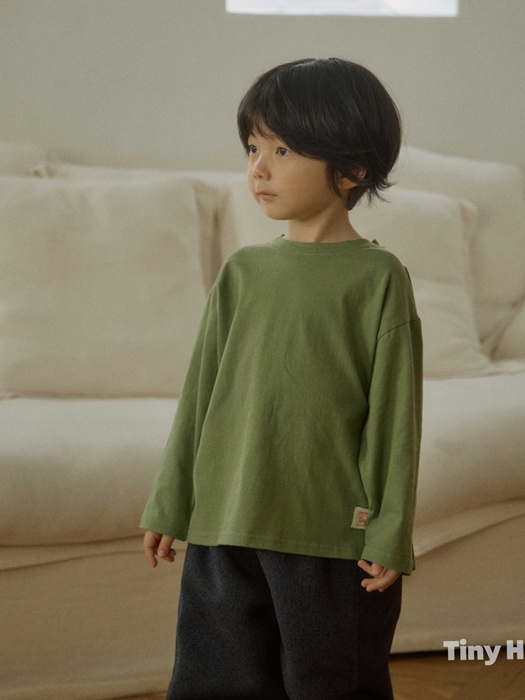 Plain Uneven Washing Inner Tee