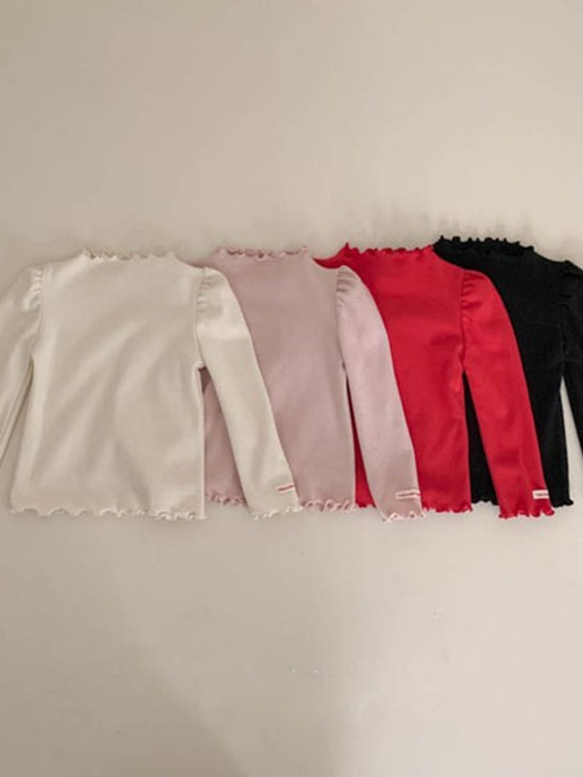 Label Basic Frill Tee Label Basic Frill Tee