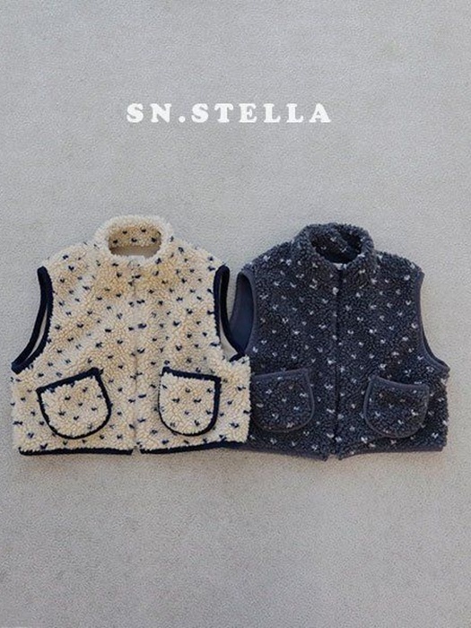 Heart Fleece Vest Heart Fleece Vest