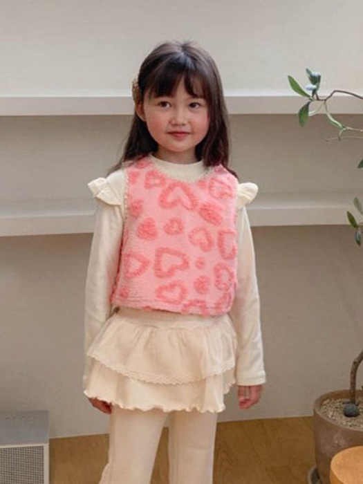 Fluffy Heart Vest Fluffy Heart Vest