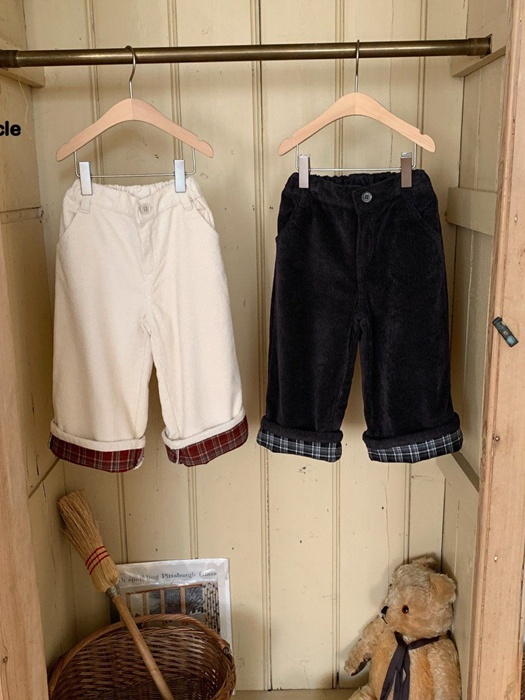 Dobby Roll Up Pants