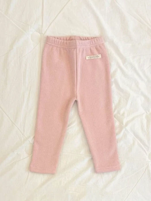 Ribbed Fleece Leggings Ribbed Fleece Leggings