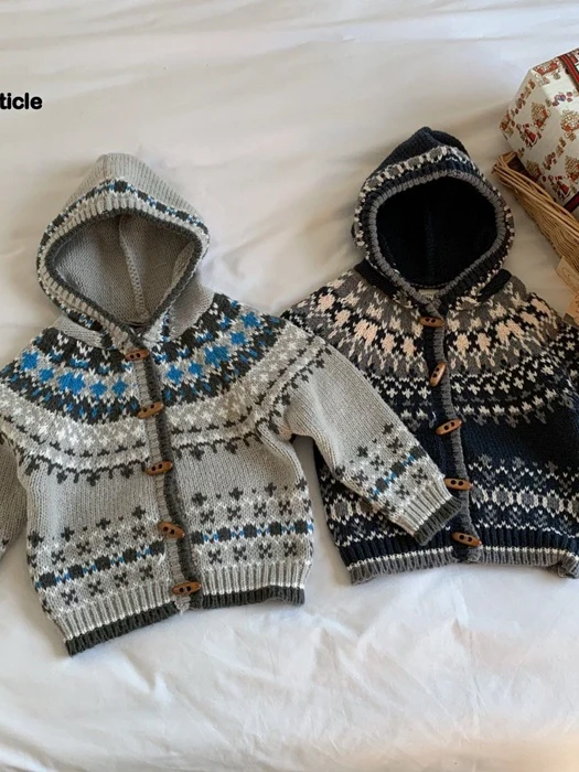 Nordic Duffel Hood Knit