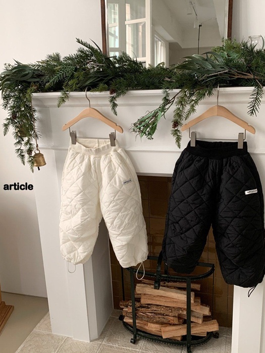 Quilted Parachute Pants
