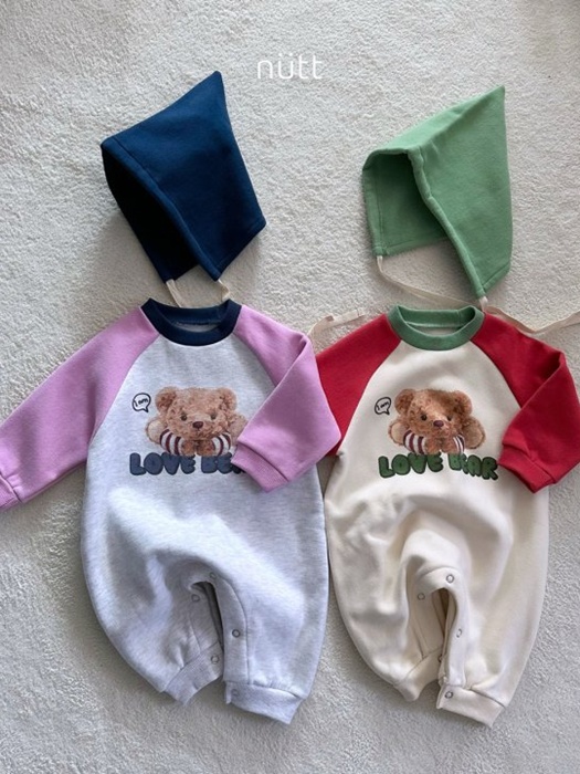 Popo Bear Suit (Bonnet Set) Popo Bear Suit (Bonnet Set)