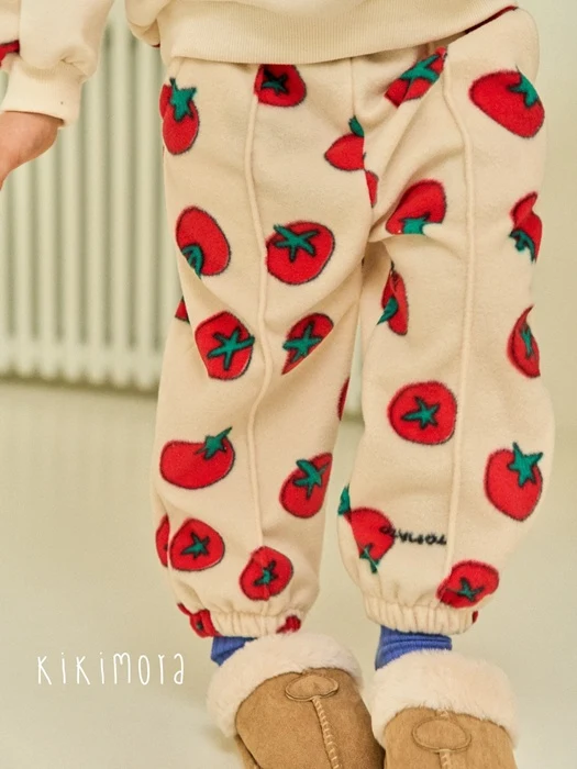 Fleece Tomato Jogger Pants