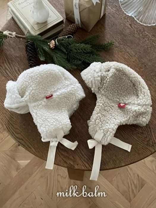 Cotton Candy Earflap Hat