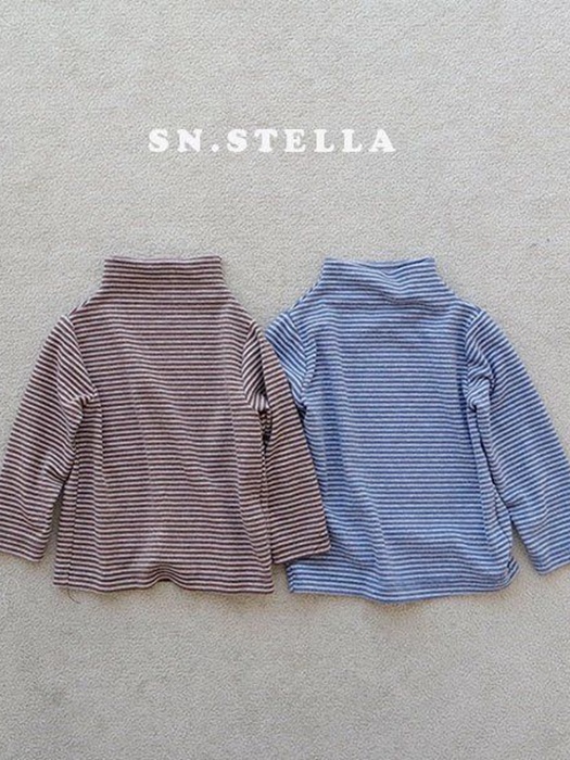 Coco Stripe Turtleneck Tee Coco Stripe Turtleneck Tee