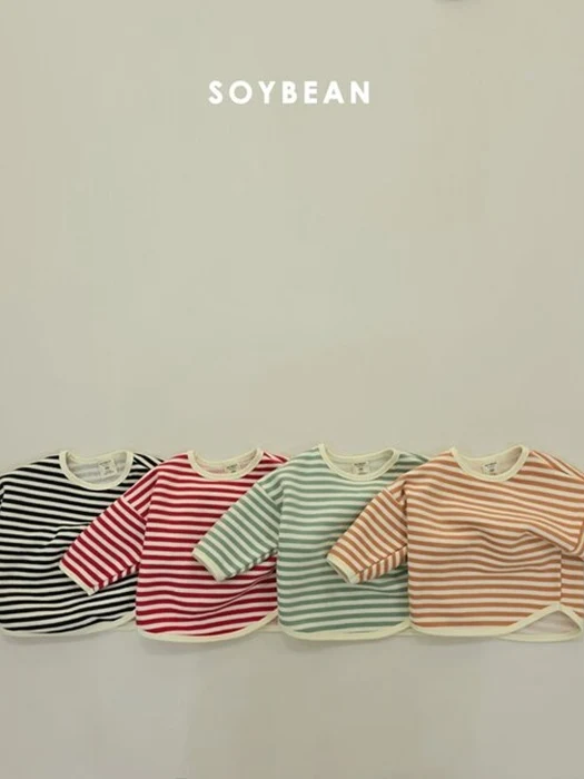 Striped Fleece Sweatshirt