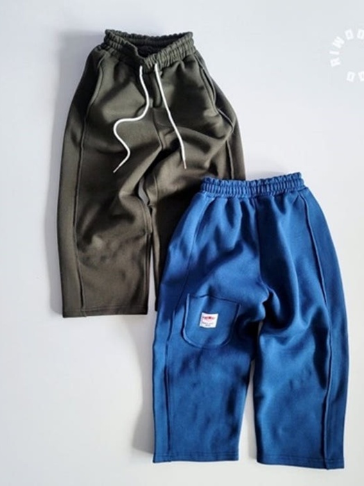 Fleece Crossover Wide Pants Fleece Crossover Wide Pants