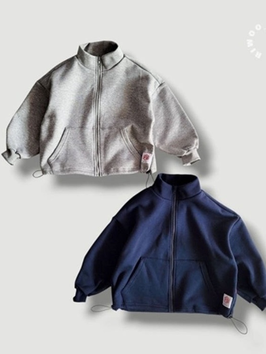 Standard Patch Fleece Zip-up