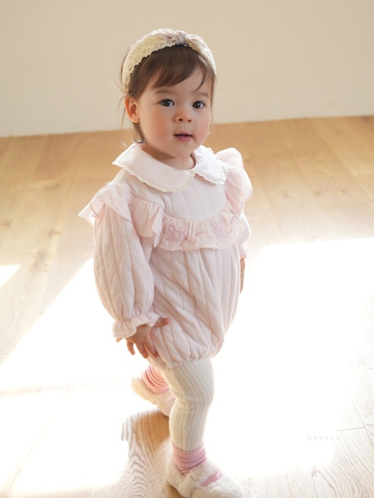 Ribbon Quilted Suit