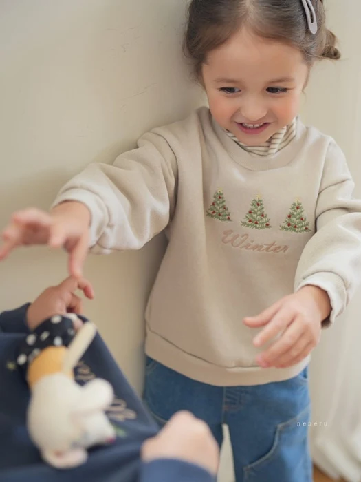 Tree Embroidered Tee