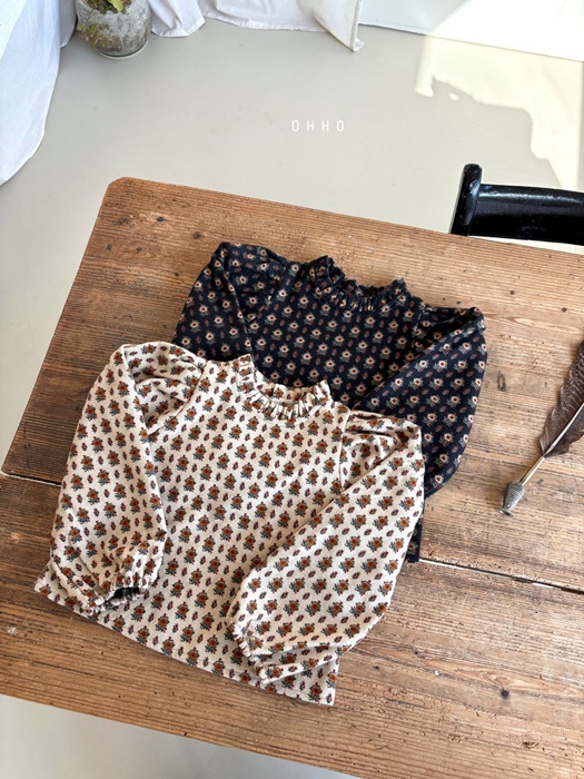 Elle Frill Fleece Blouse Elle Frill Fleece Blouse