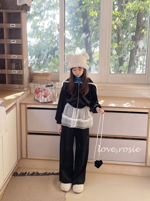Sailor Collar Velour Set Sailor Collar Velour Set