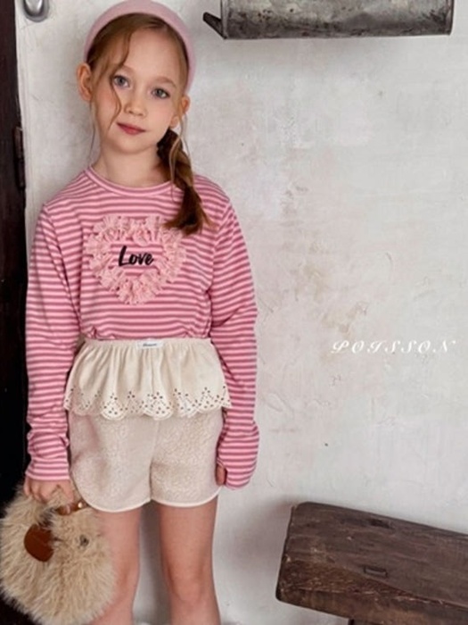 Heart Striped Tee