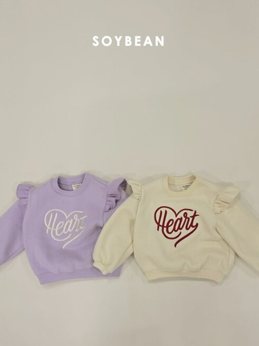 Heart Frill Sweatshirt