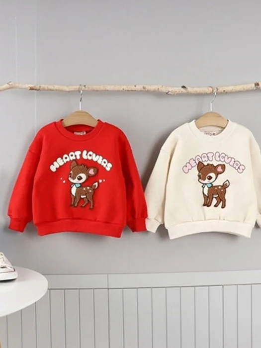 Fleece Boucle Deer Tee Fleece Boucle Deer Tee