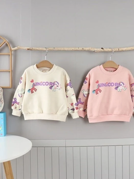 Fleece Ribbon Unicorn Tee Fleece Ribbon Unicorn Tee