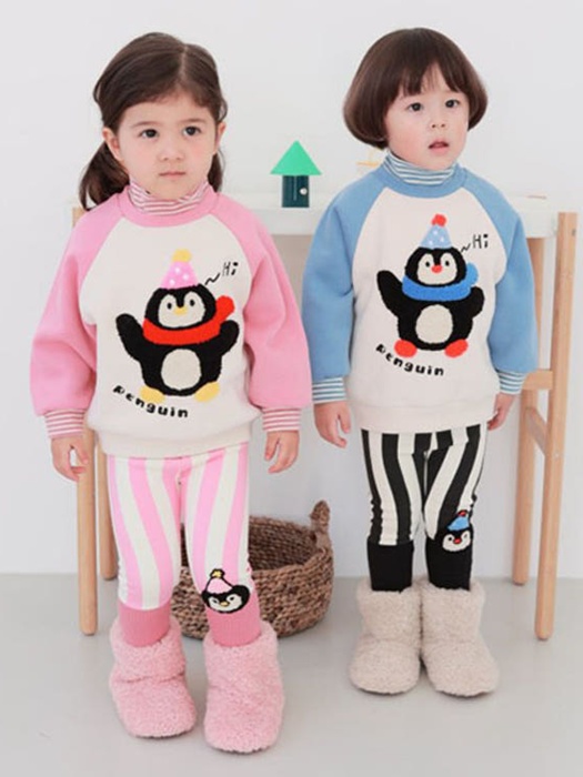 Vertical Penguin Leggings