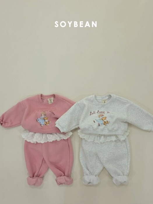 Girly Lace Fleece Set Girly Lace Fleece Set