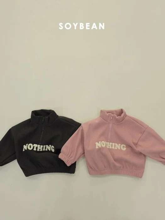 Nothing Corduroy Half Zip-Up