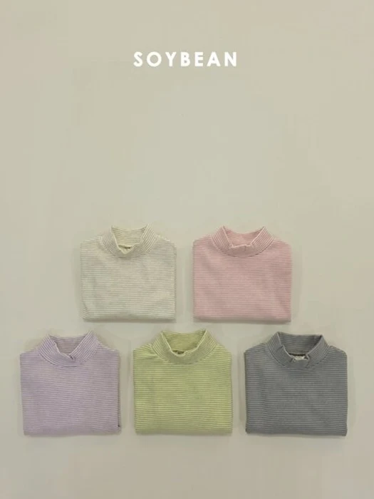 Soft Half Mockneck Tee