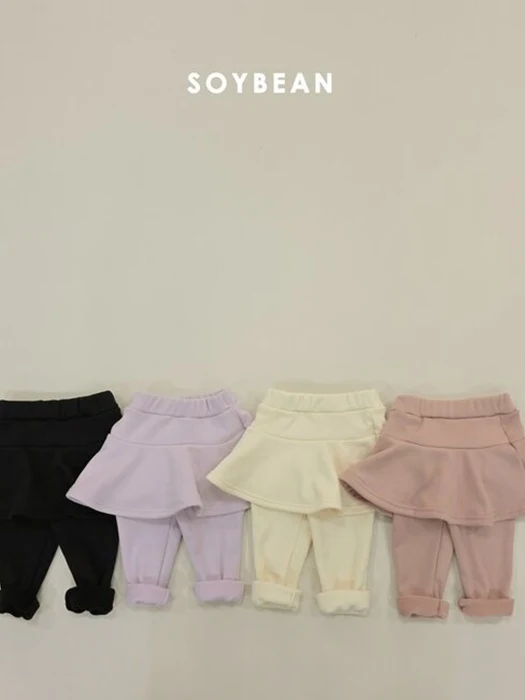 Soft Flared Skirt Leggings