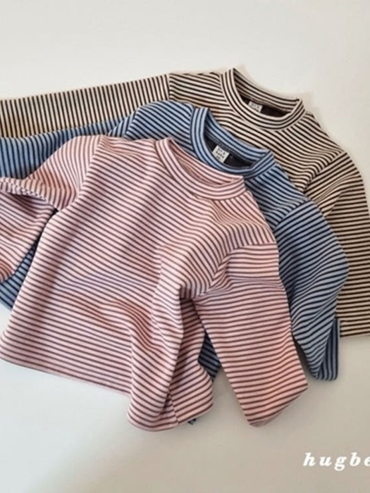Essential Stripe Fleece Span Tee