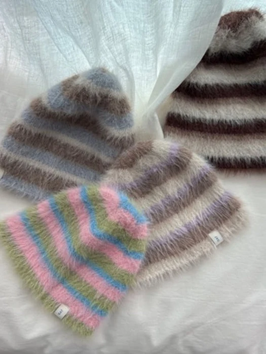 Striped Beanie