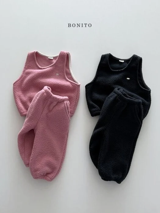 Fluffy Vest Set Fluffy Vest Set